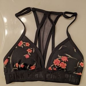 VS PINK halter strappy back bra